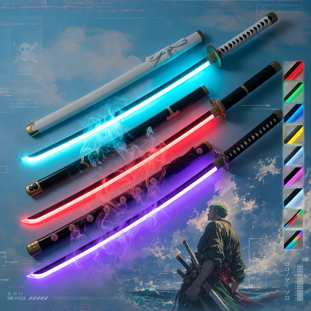 Anime Cosplay Katana - Spada Katana di Roronoa Zoro da