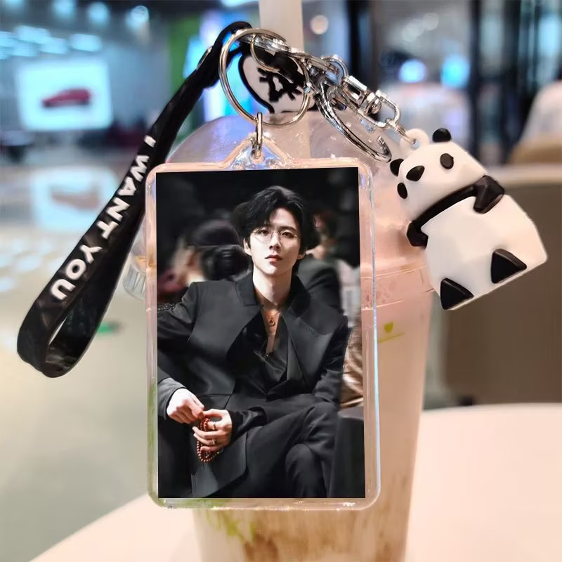 Anime Cosplay Diy - Portachiavi Cosplay Liu Yuning, Foto Bifacciale,