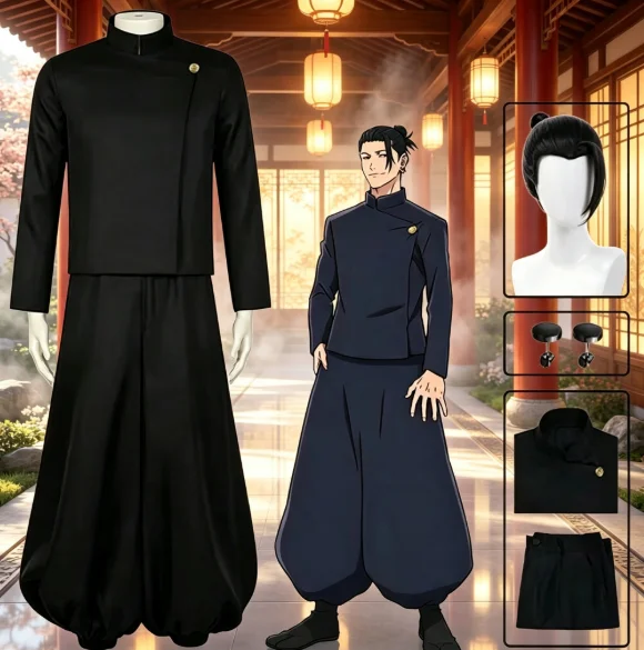Jujutsu Kaisen Uniform - Costume Cosplay Gojo Satoru 2026 per