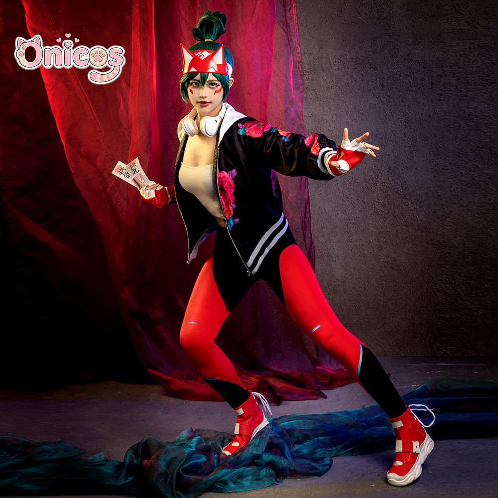 Anime Cosplay Red - Costume Cosplay di Kiriko da Overwatch