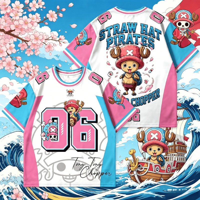 One Piece Straw Hat - Nuova Maglia One Piece Tony Tony