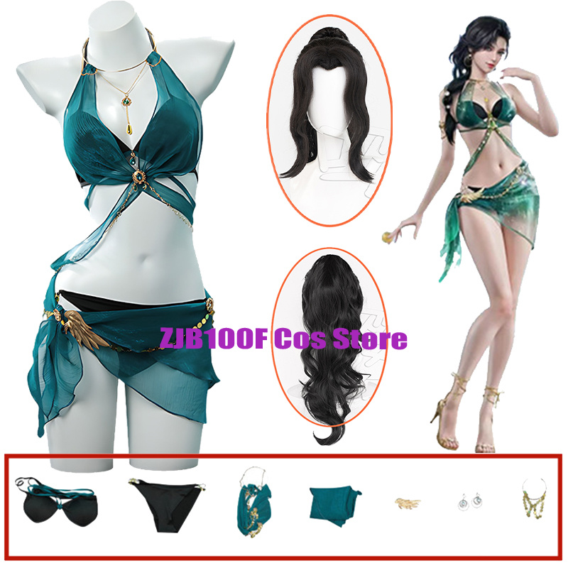 Anime Cosplay Bikini - Costume Cosplay Game Canaan per Donne,