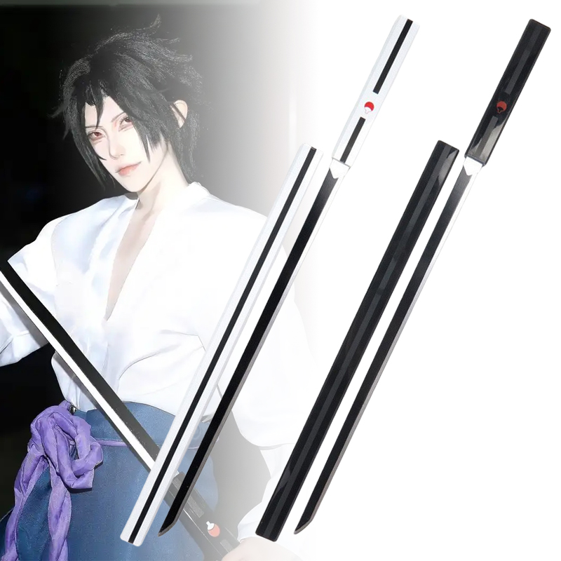 Anime Cosplay Katana - 40 pollici Uchiha Sasuke Katana Legno