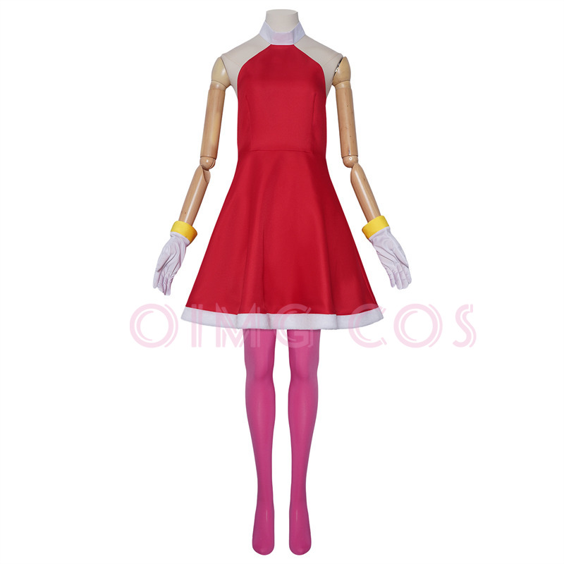 Costume da Cosplay Amy Rose pe - Anime Cosplay Dress For Women recensione e prezzo