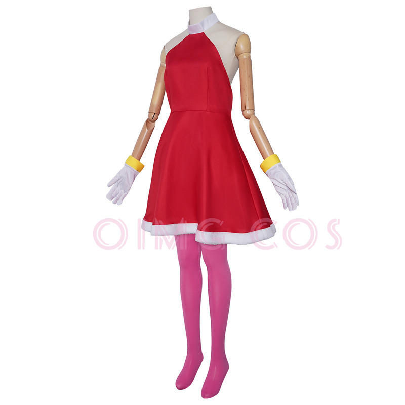 Costume da Cosplay Amy Rose pe - Anime Cosplay Dress For Women recensione e prezzo