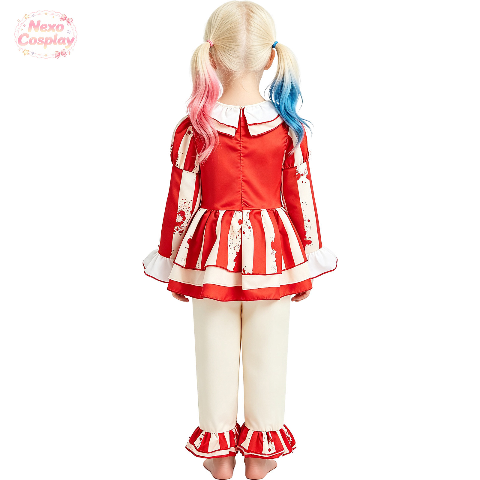 Costume da clown horror a righ - Anime Cosplay Red recensione e prezzo