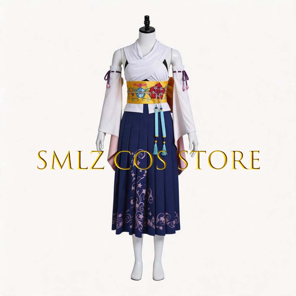 Costume Cosplay Smlz FFX Yuna  - Anime Cosplay Dress For Women recensione e prezzo