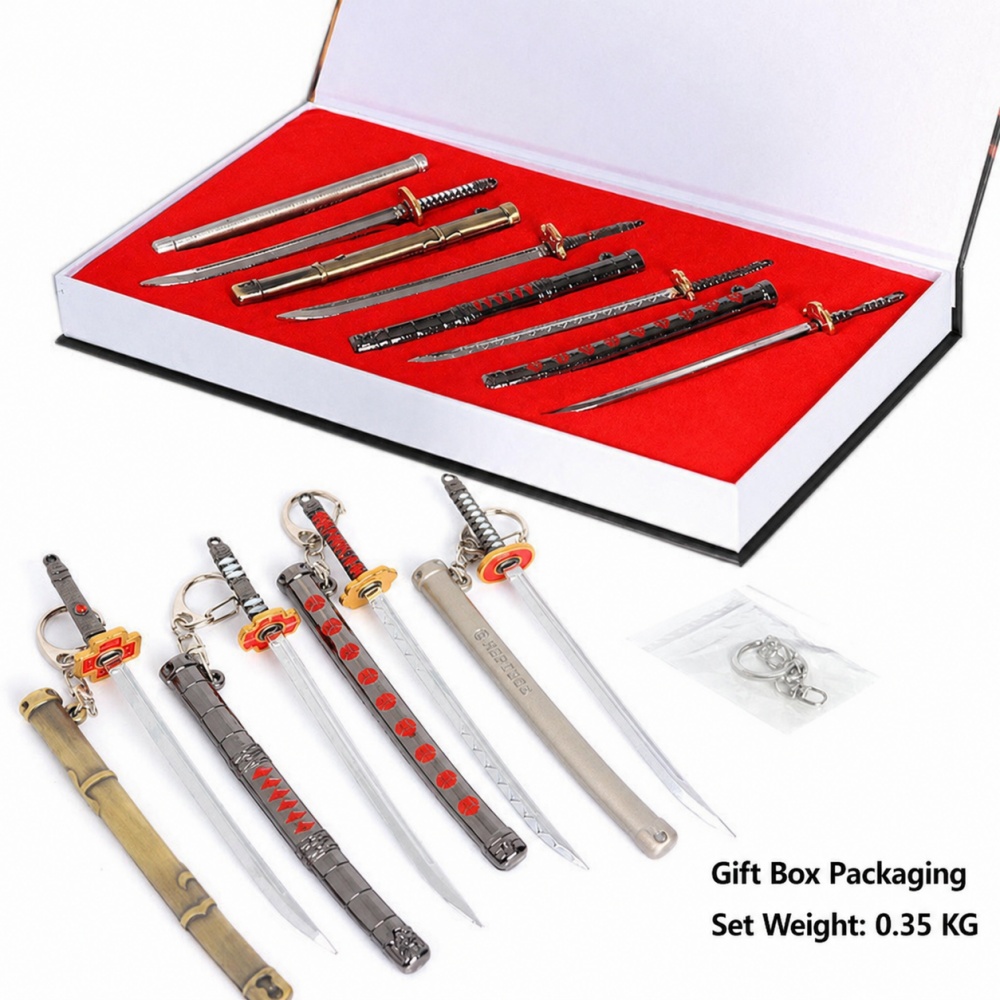 Set di Portachiavi Anime One P - Anime Cosplay Katana recensione e prezzo