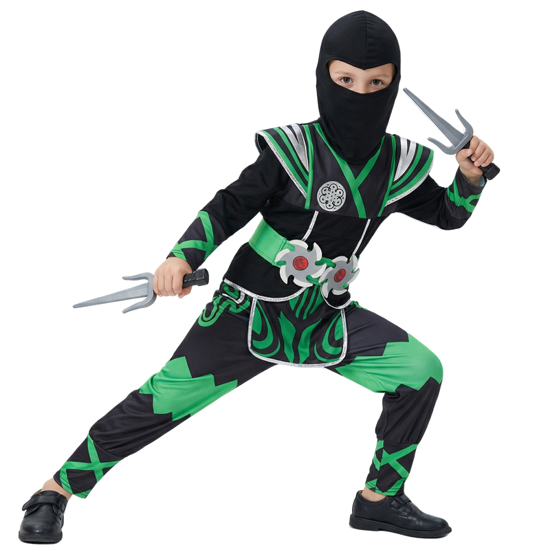 Costume da Ninja Verde per Bam - Anime Cosplay Ninja recensione e prezzo