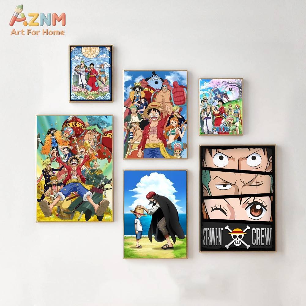Stampa su tela senza cornice A - One Piece Straw Hat recensione e prezzo