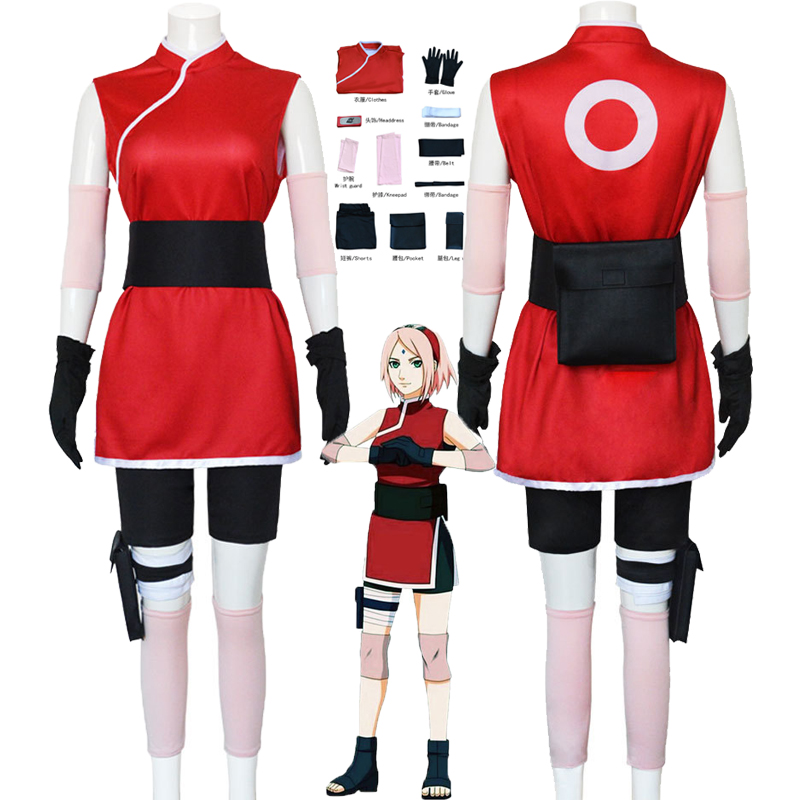 Abito cosplay di Sakura Chuno  - Anime Cosplay Ninja recensione e prezzo
