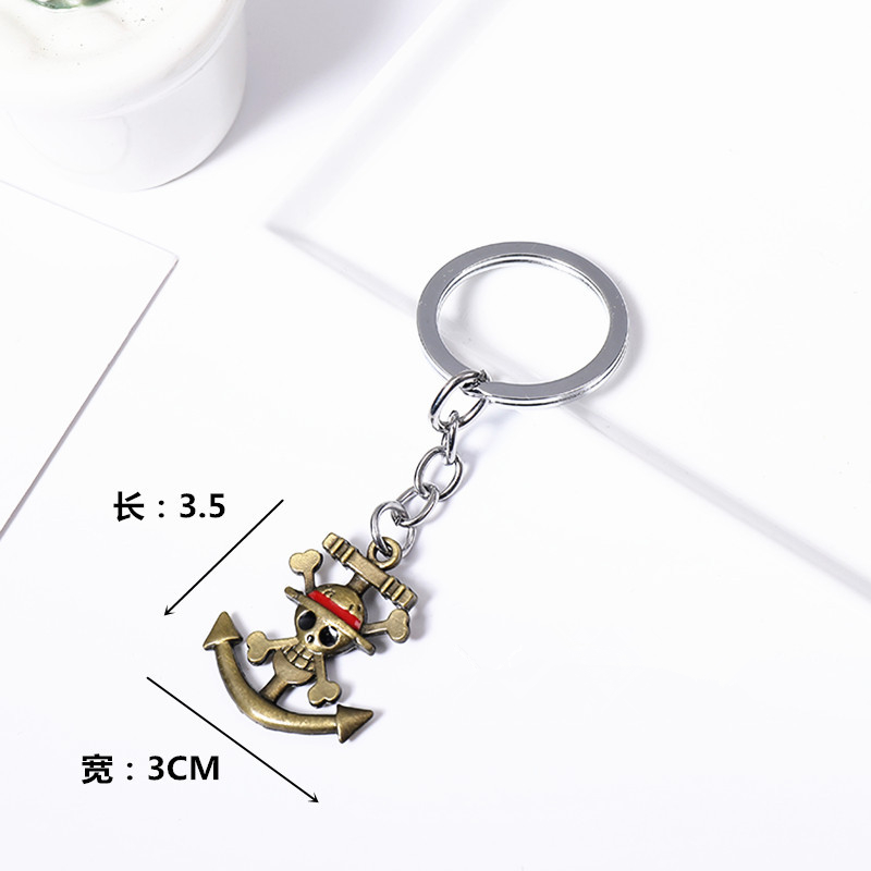Portachiavi in Metallo Anime P - One Piece Straw Hat recensione e prezzo