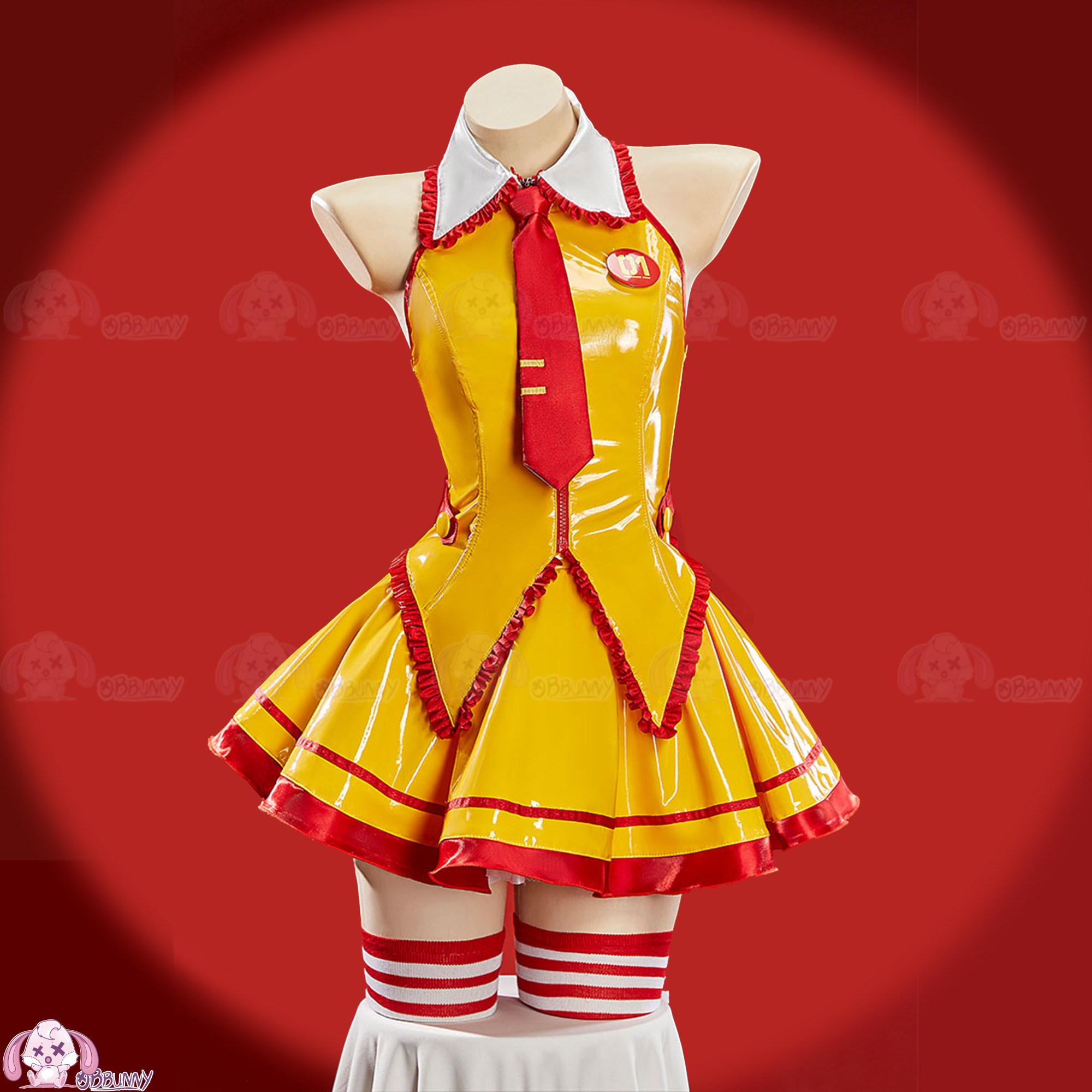 Costume Cosplay Miku Fanart in - Anime Cosplay Red recensione e prezzo