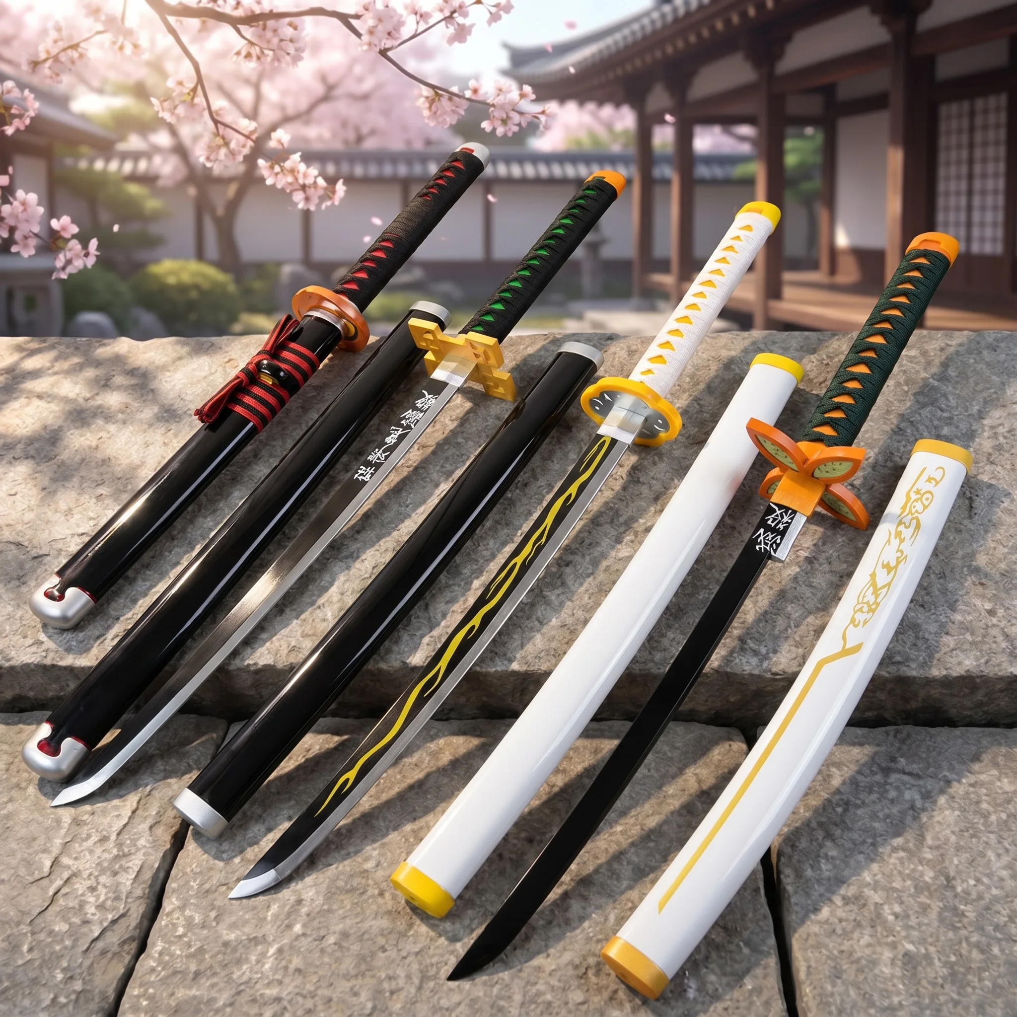 Katana Demon Slayer 72-104cm T - Anime Cosplay Katana recensione e prezzo