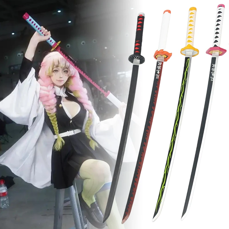Katana Demon Slayer 72-104cm T - Anime Cosplay Katana recensione e prezzo
