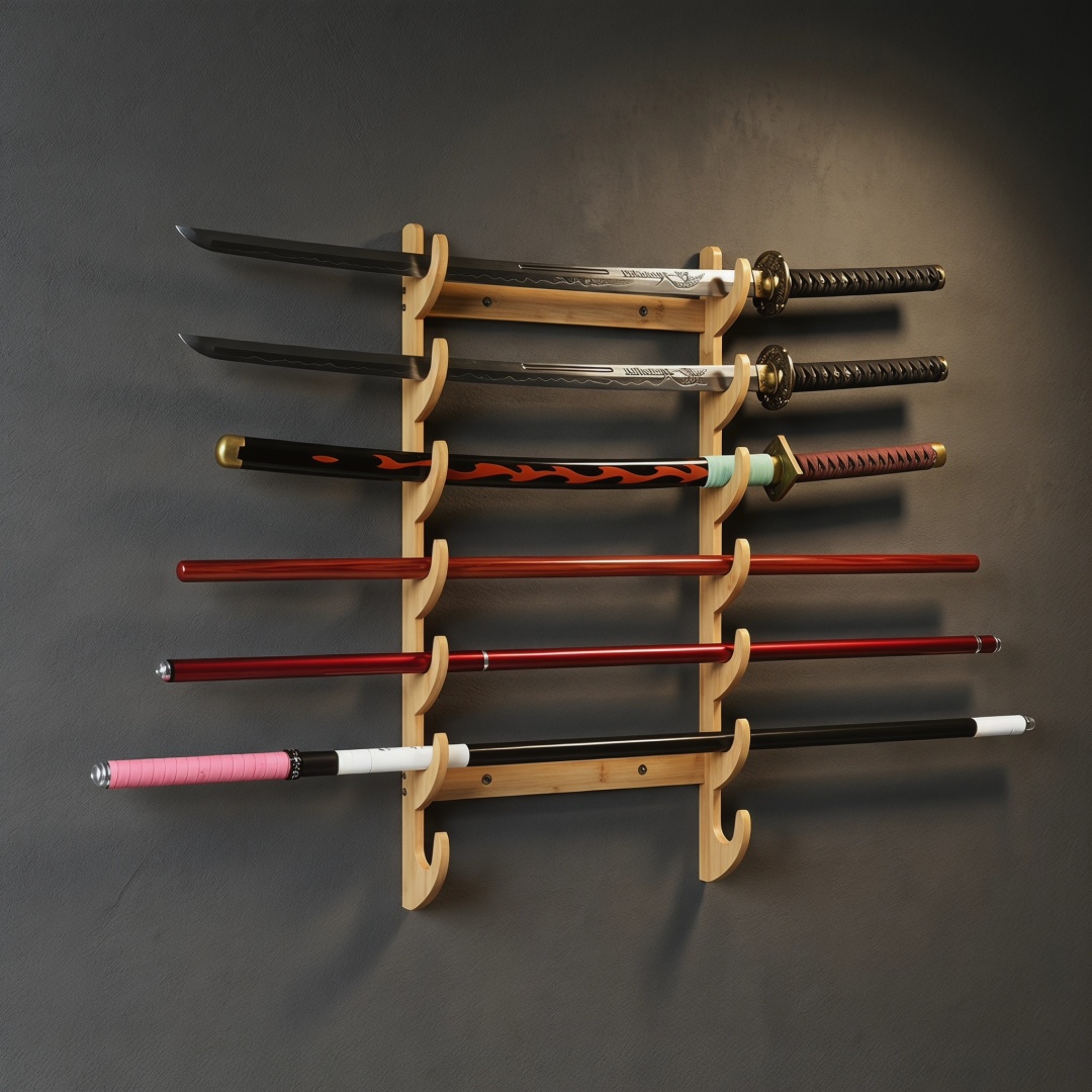 Mensola a 8 livelli per riporr - Anime Cosplay Katana recensione e prezzo
